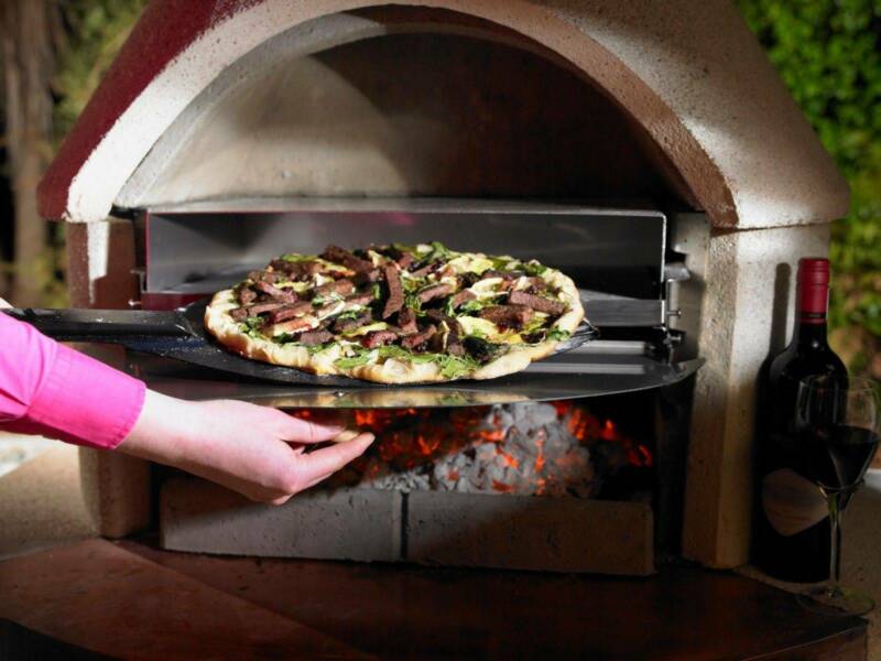 Outdoor Fireplace & BBQ | Rondo (White/Mocca/Grey) - Image 8