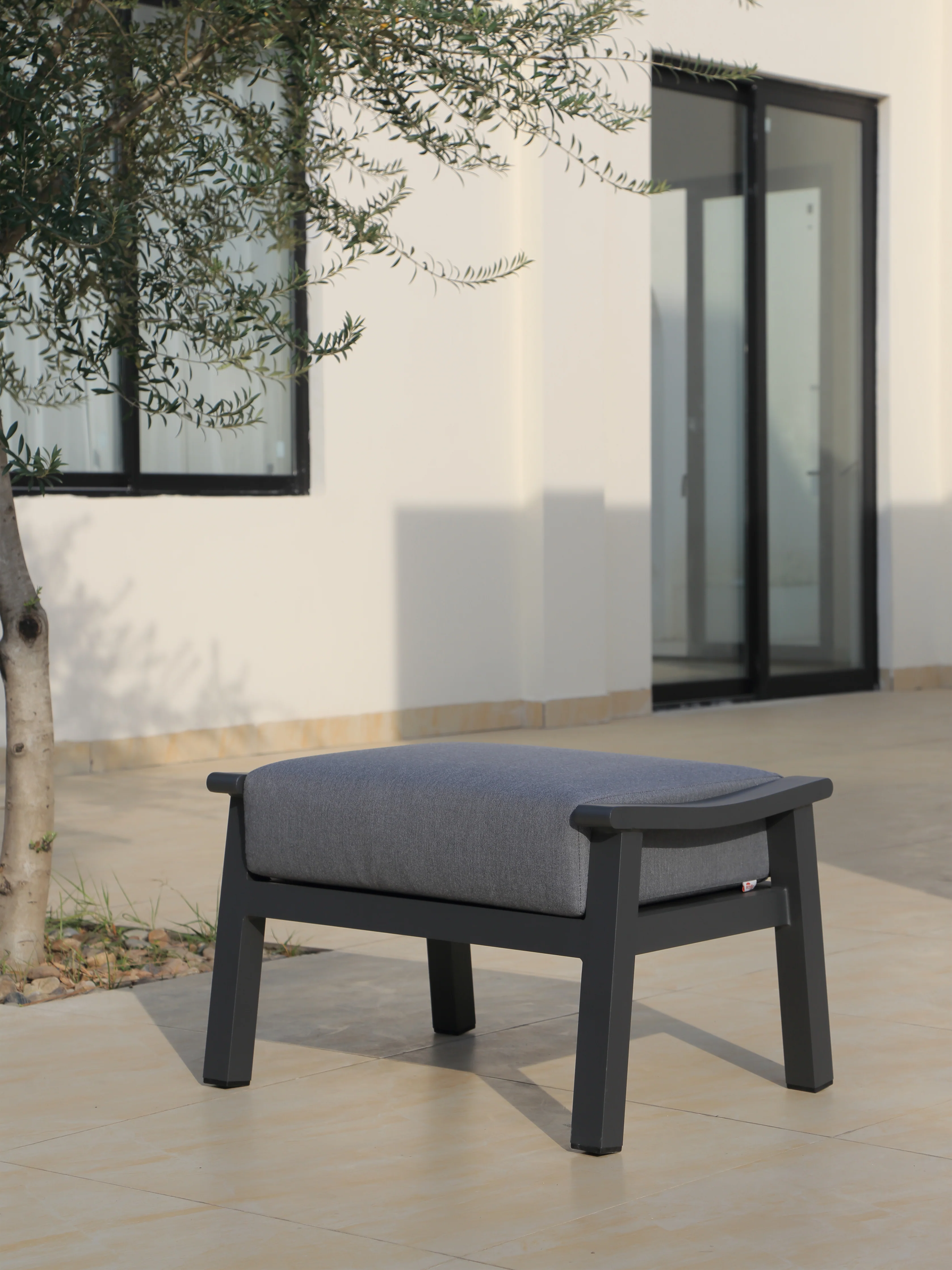 Pearl 6 Pc Outdoor Lounge Setting Charcoal - Image 6