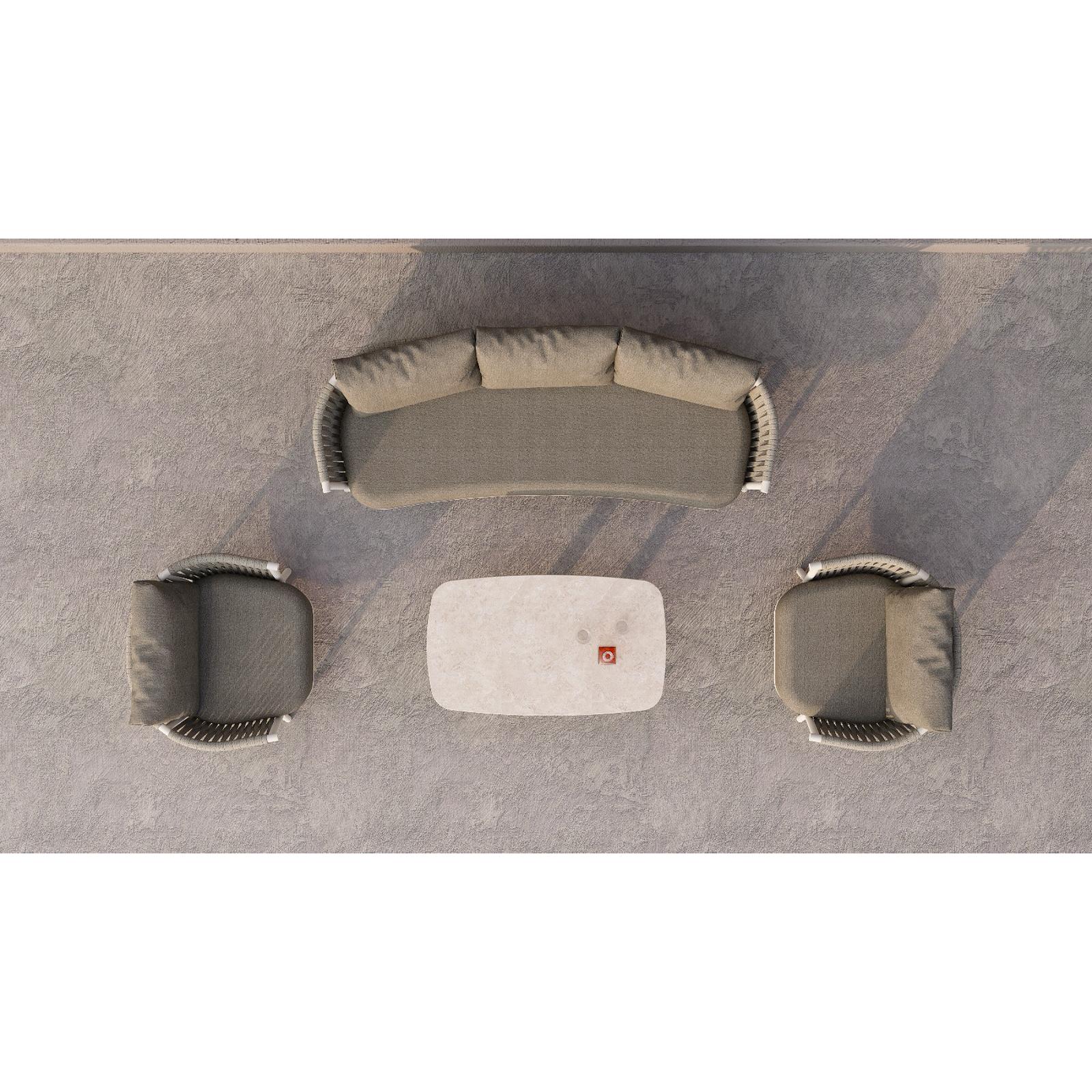 Albury 3 Pc Outdoor Lounge Setting - Image 4