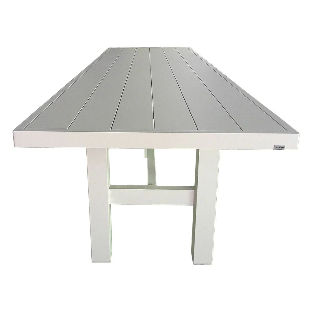 Auburn Dining Table 350cm | White Aluminium - Image 6