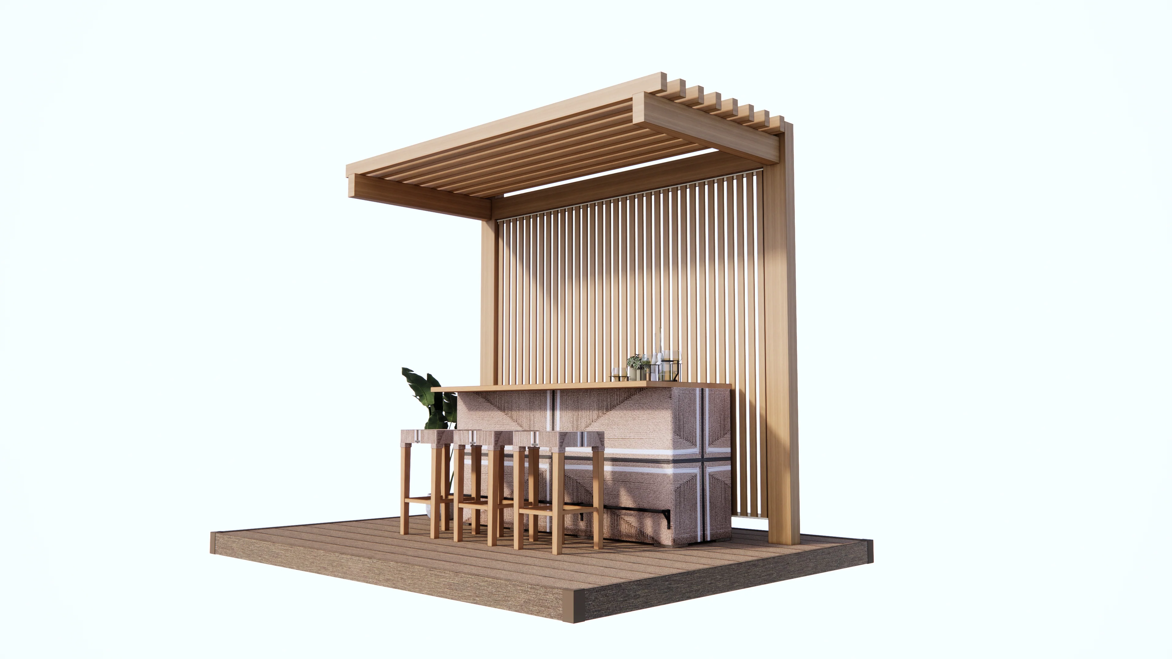 BBQ Pergola 3.1x1.2m | Standard & Custom Made - Image 3