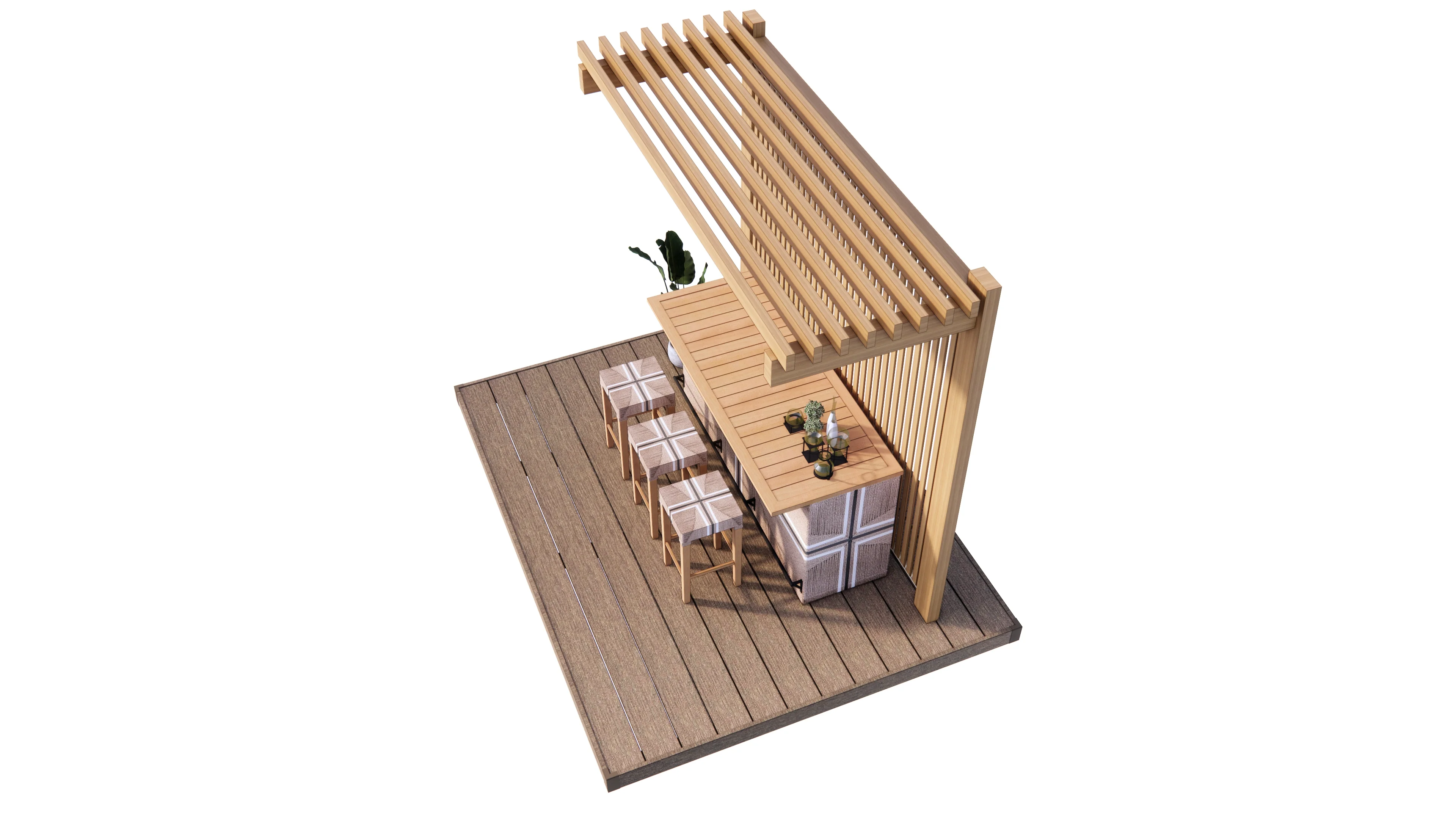 BBQ Pergola 3.1x1.2m | Standard & Custom Made - Image 4