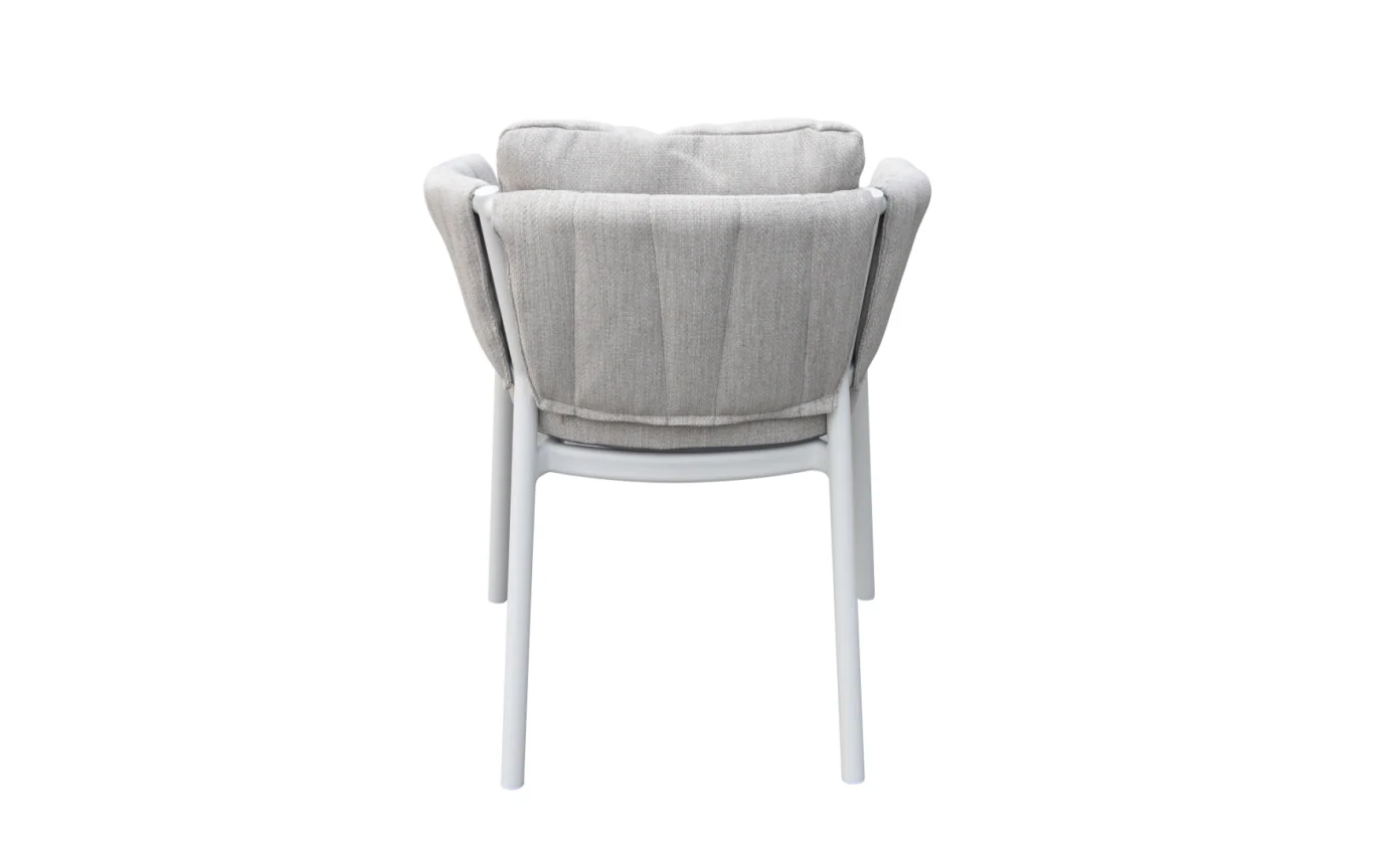 Flagler (Grid) Carver Chair Dark Grey | Light Grey - Image 10