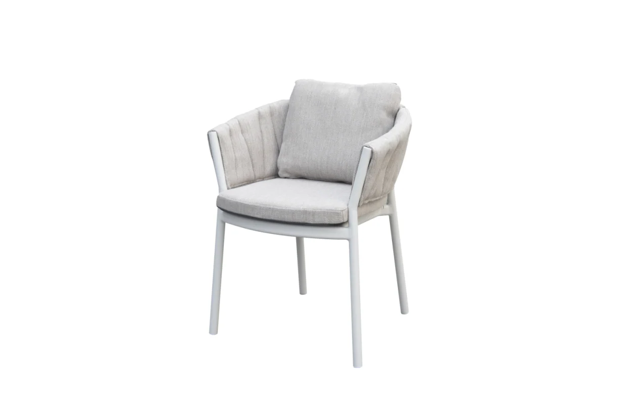 Flagler (Grid) Carver Chair Dark Grey | Light Grey - Image 4