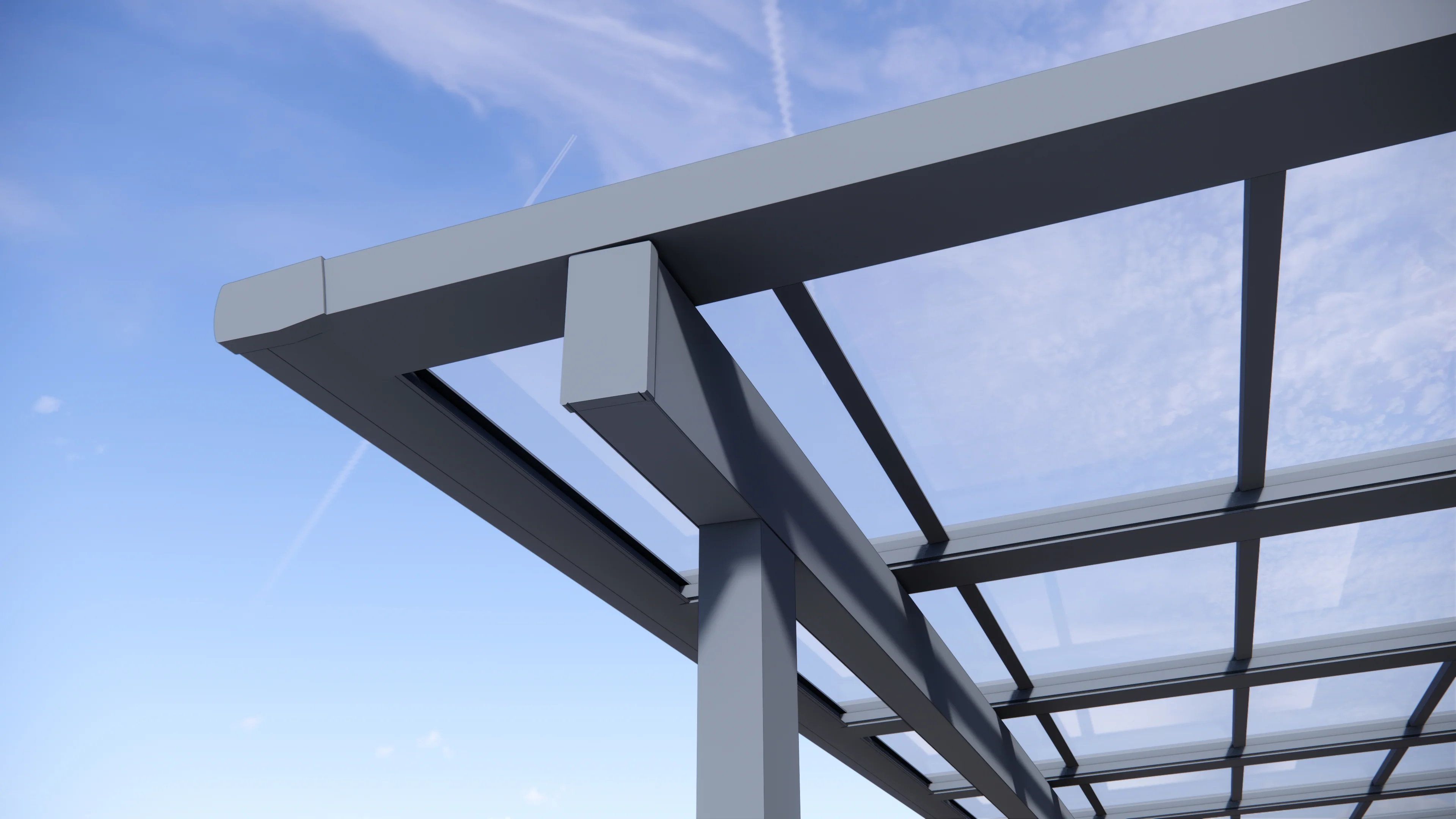 Terrace Roof Pergola 3x4.37m | Standard & Custom Made - Image 6