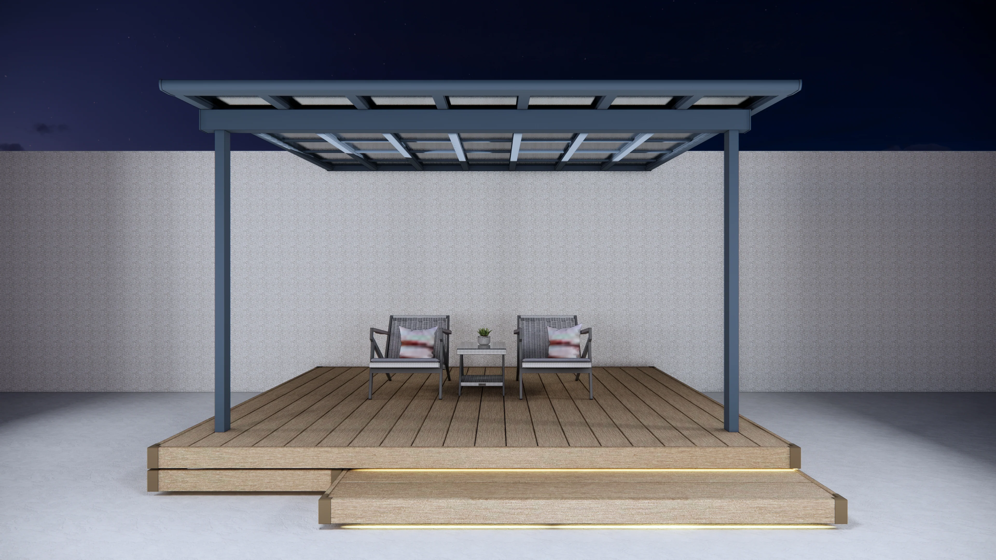 Terrace Roof Pergola 3x4.37m | Standard & Custom Made - Image 8