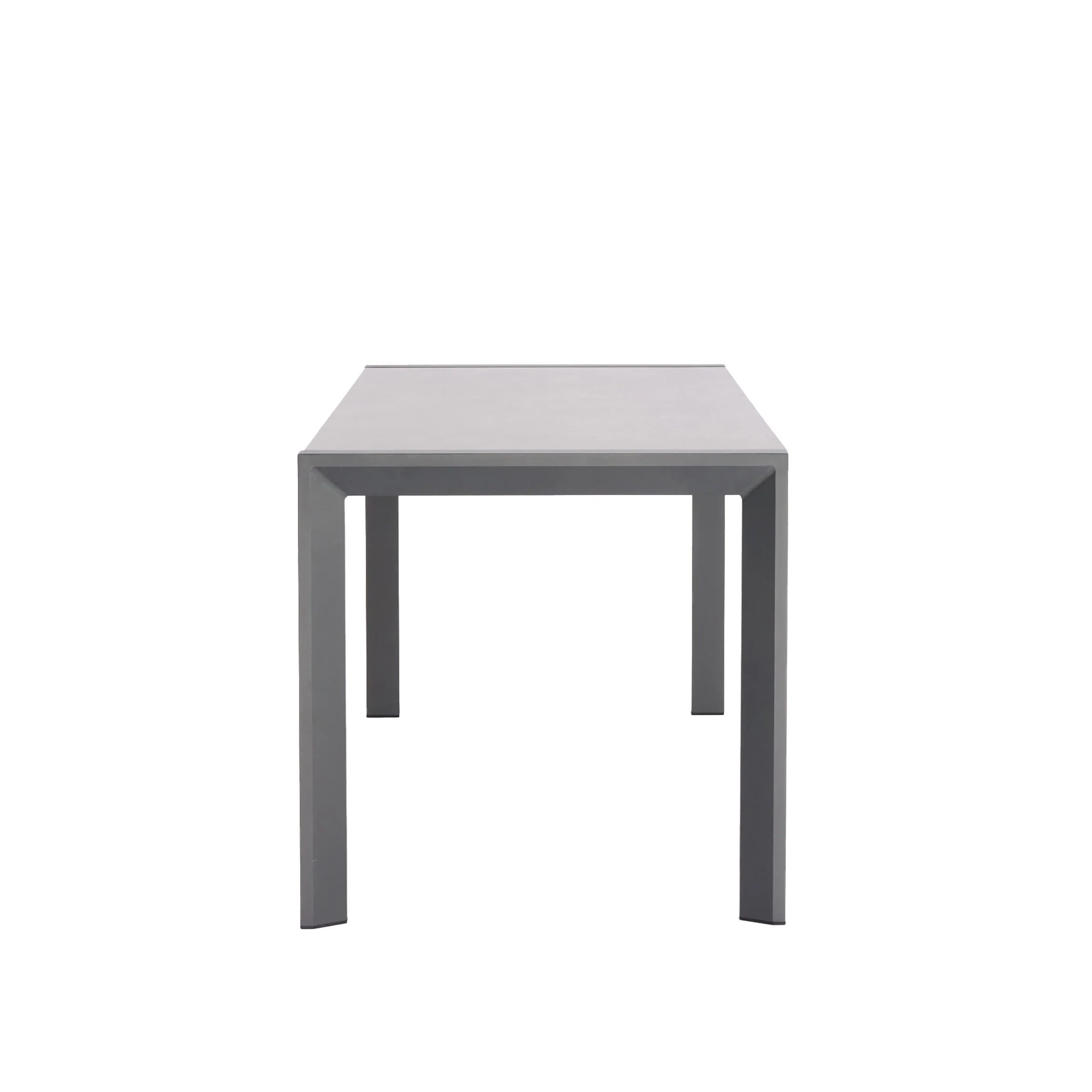 Grawford 160 Outdoor Dining Table Charcoal - Image 3