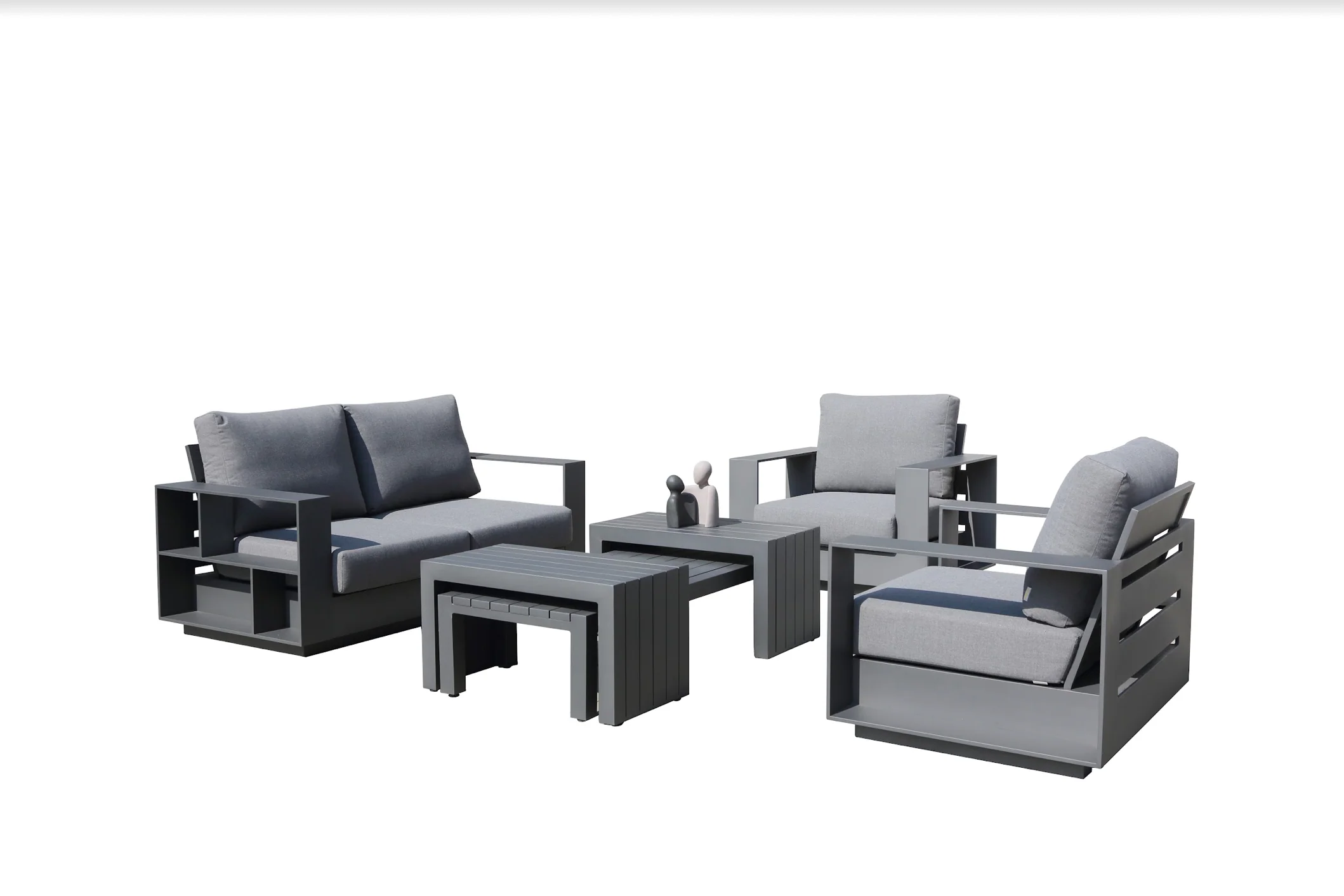 Helios 6 Pc Outdoor Lounge Setting - Image 12