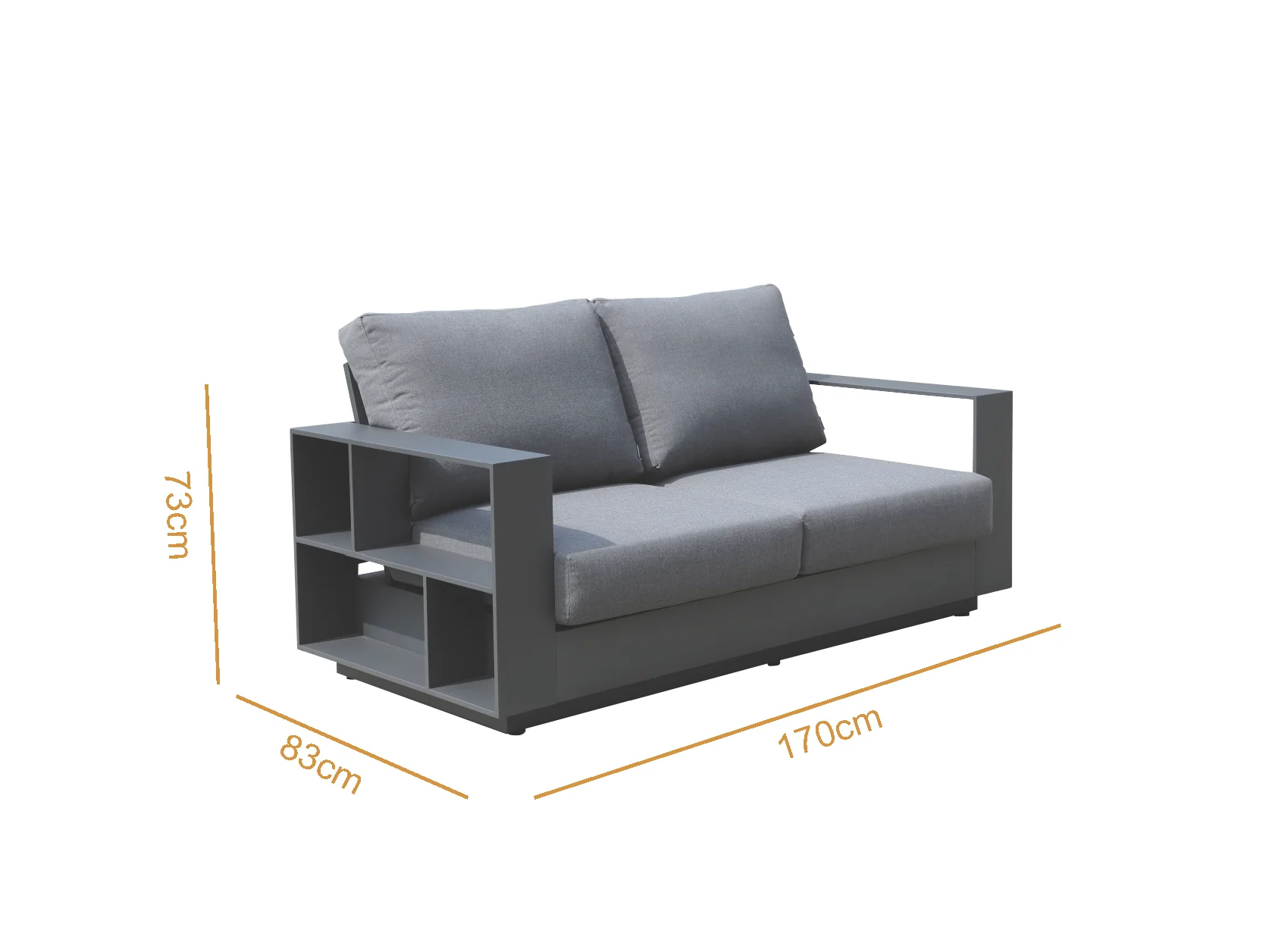 Helios 6 Pc Outdoor Lounge Setting - Image 14