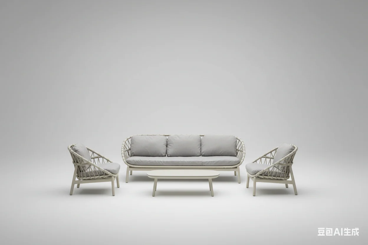 Kiama 4 Pc Outdoor Lounge Setting - Image 3