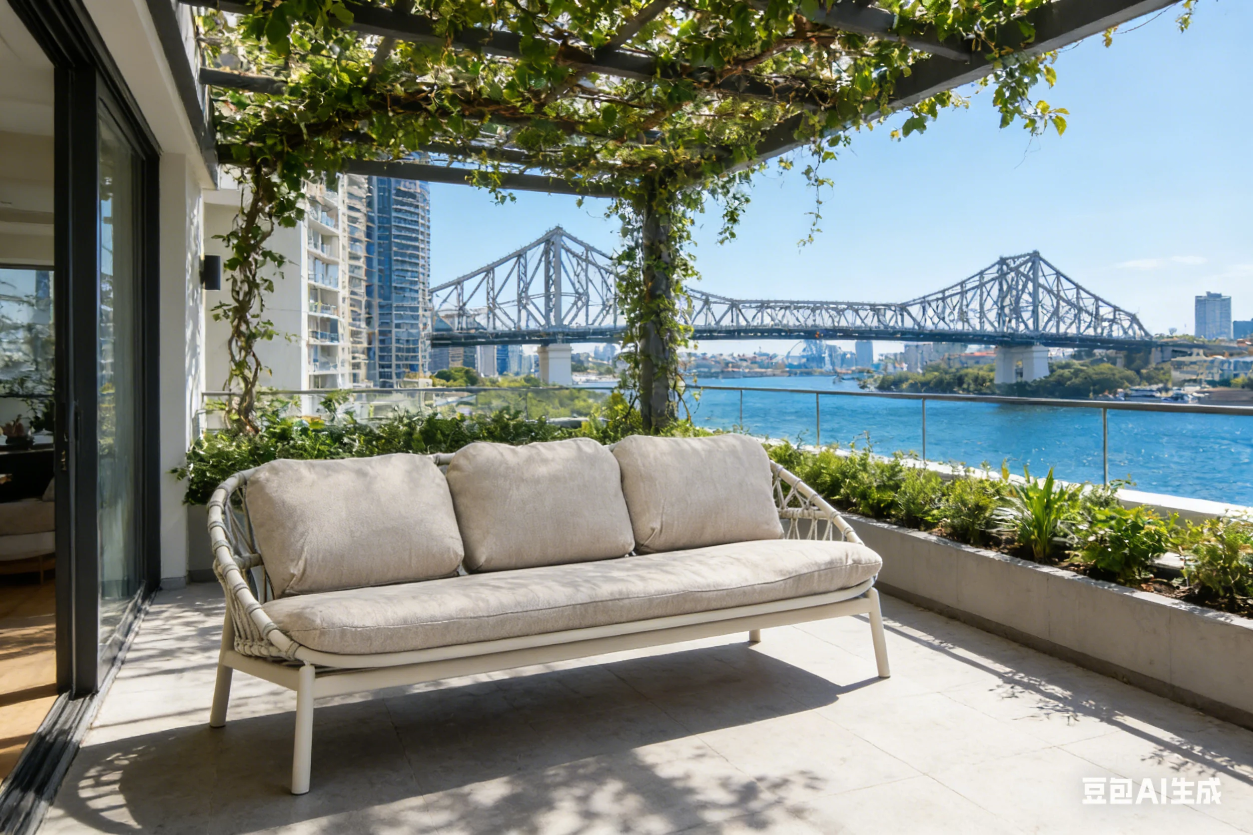 Kiama 4 Pc Outdoor Lounge Setting - Image 6