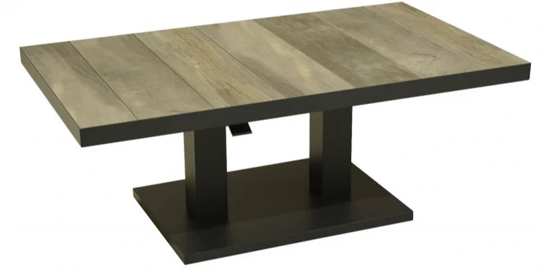 Mayfair Cruz 5pc Outdoor Dining Set - Charcoal - Image 4