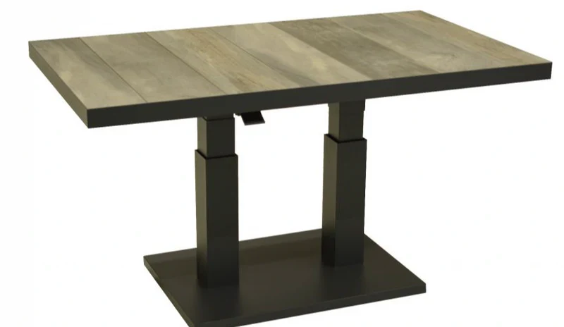 Mayfair Cruz 5pc Outdoor Dining Set - Charcoal - Image 5