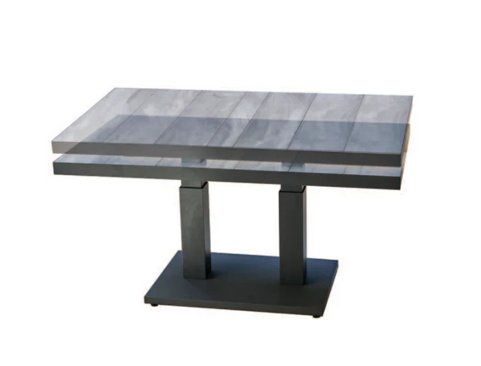 Mayfair Cruz 5pc Outdoor Dining Set - Charcoal - Image 6