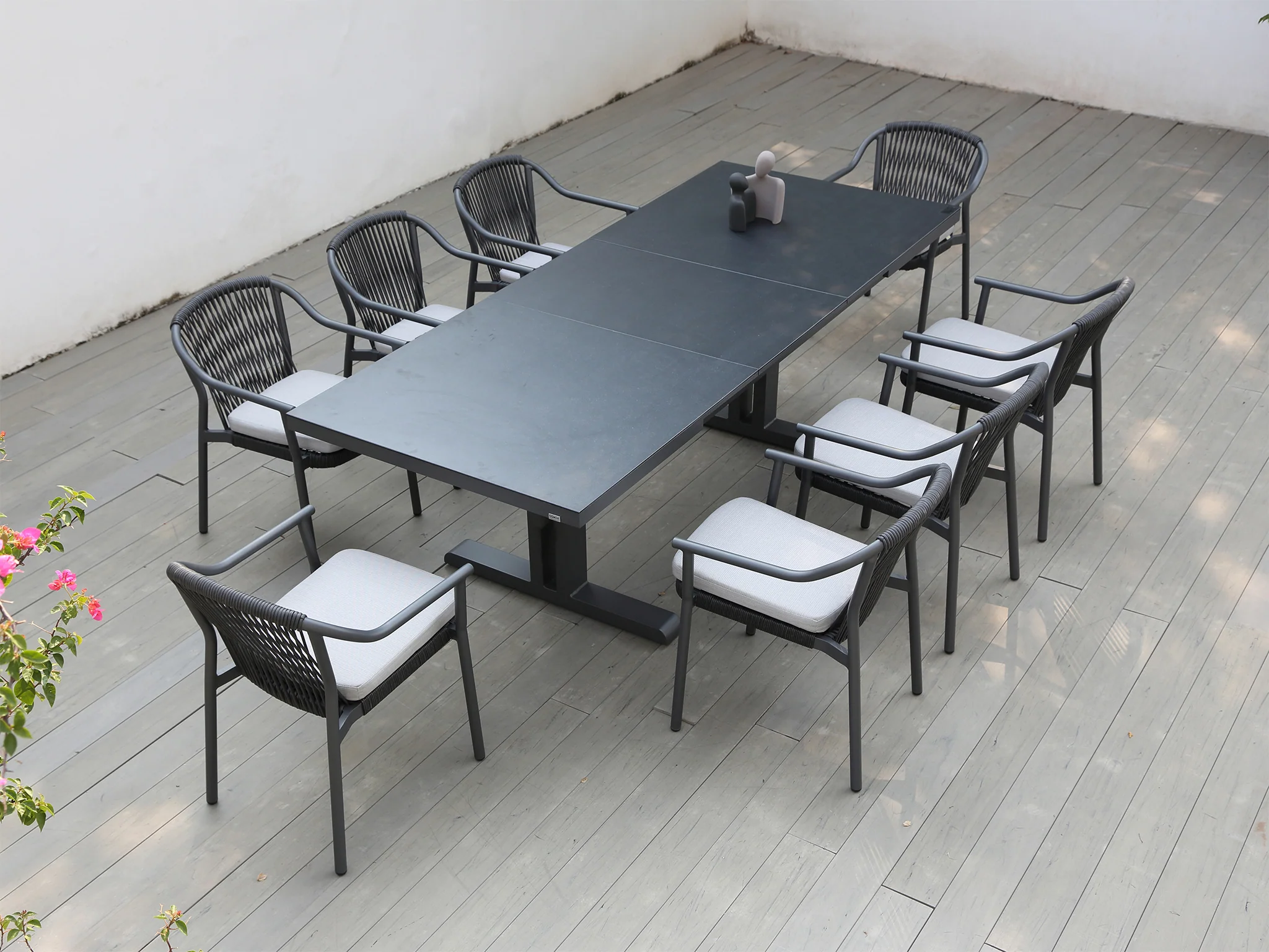 Metro Extension Outdoor Dining Table - Image 11