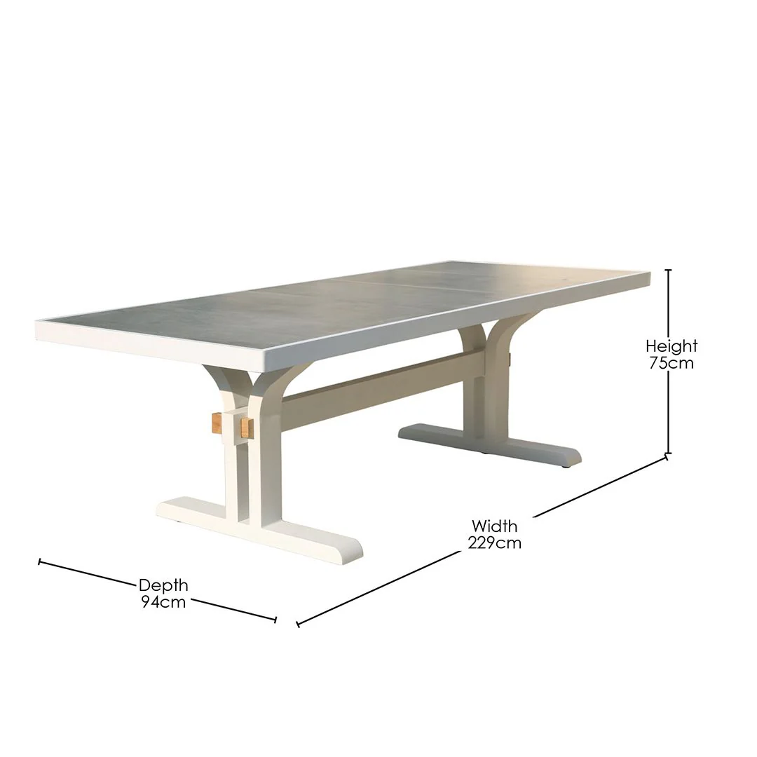 Metro 229 Outdoor Dining Table - Image 11
