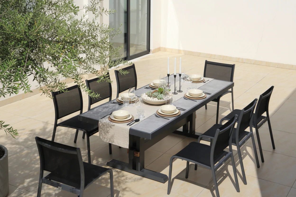 Metro 229 Outdoor Dining Table - Image 3