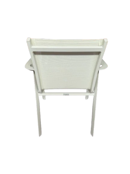 Perth Carver Chair | Outdoor Dining Chair | Textilene & Aluminium - Image 6