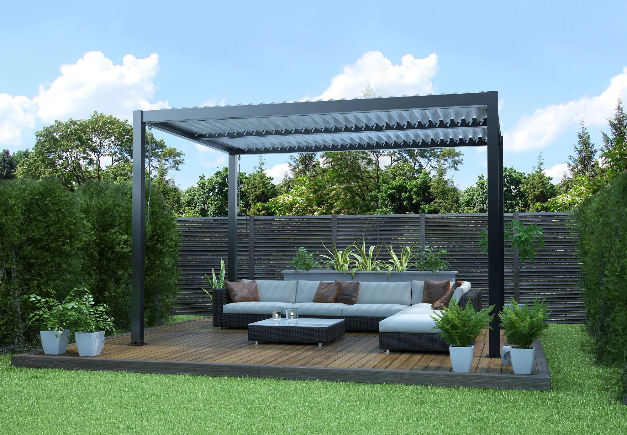 Outdoor Pergola 4x3m - Body/Frame only - Image 8