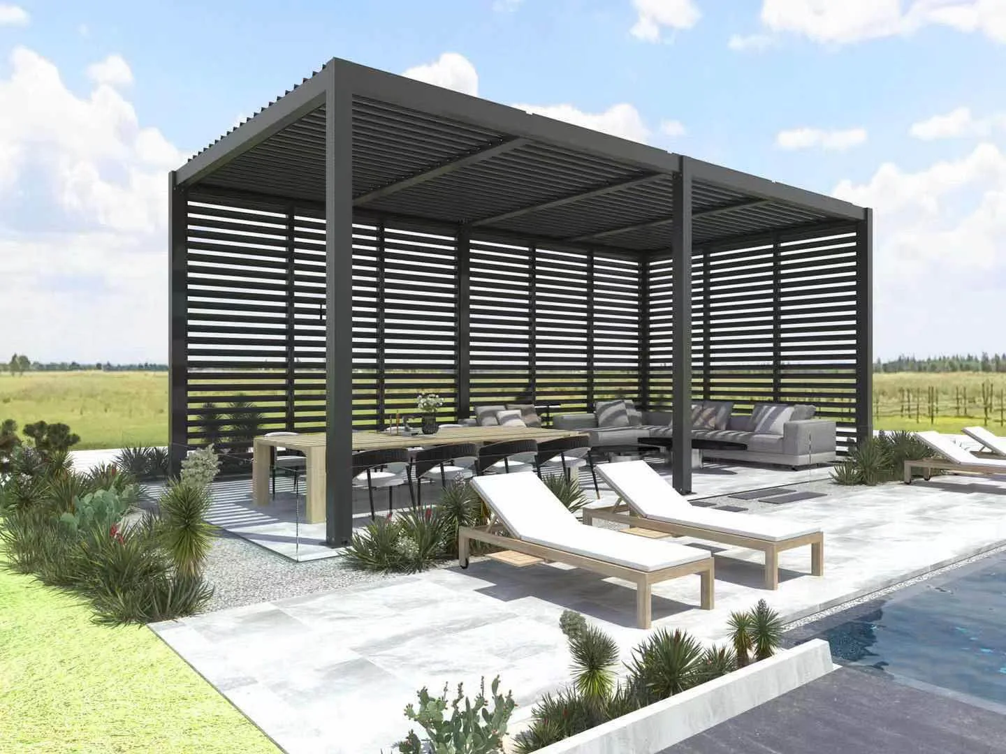 Outdoor Pergola 5.8x4m - Body/Frame only - Image 6