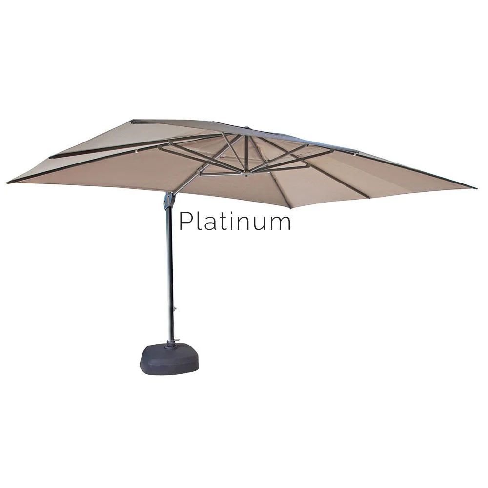 Savannah 300x400cm Rectangle Cantilever Umbrella - Image 6