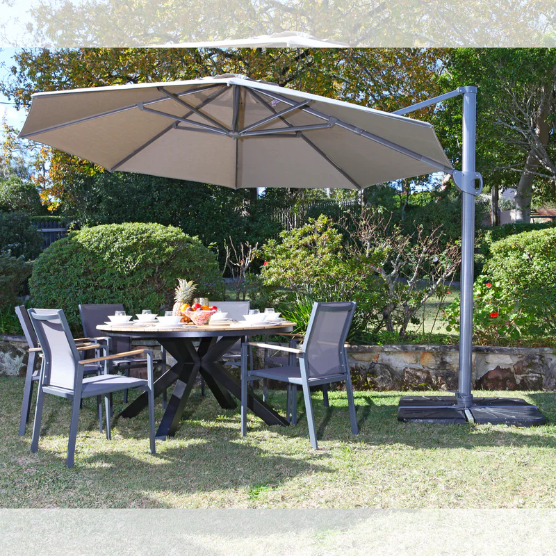 Savannah 380cm Octagonal Cantilever Umbrella - Image 3