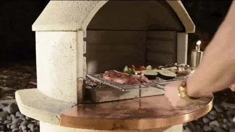 St Moritz Outdoor Fireplace/ BBQ/ Pizza Oven - Image 9