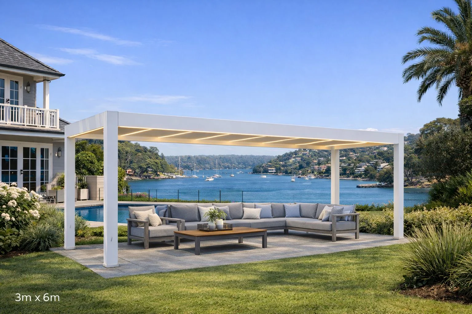 Sun Garden E Pavilion 3.0 x 6.0 - Image 7