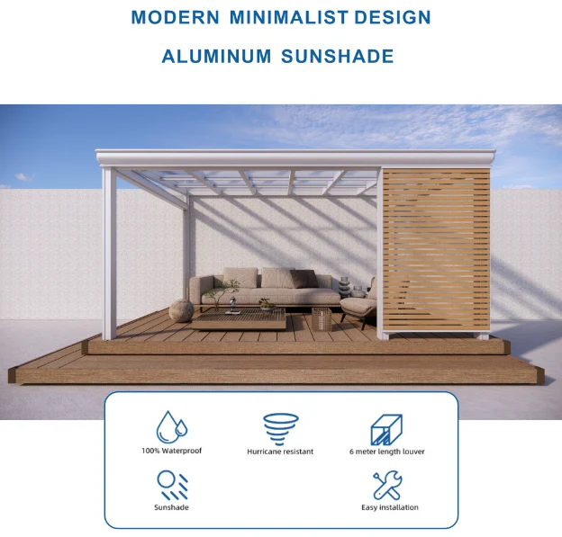 Sunshade Pergola 3x4.6m | Standard & Custom Made - Image 13